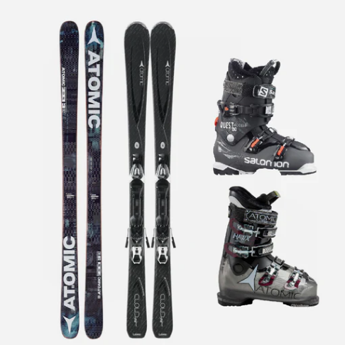 Rental Gear Skis - Quest
