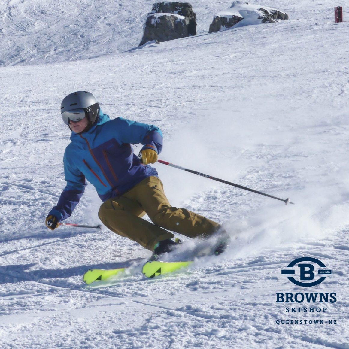 Rental Gear Skis - Browns